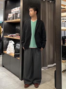 「Saturdays NYC（サタデーズ ニューヨークシティ ）のアイテム」を使った、kippeiさん（メンズ・170cm）の春コーディネート