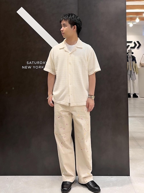 Canty Lace SS Shirt（シャツ/ブラウス）｜Saturdays NYC（サタデーズ
