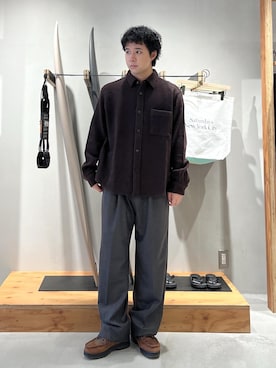 「Saturdays NYC（サタデーズ ニューヨークシティ ）のアイテム」を使った、kippeiさん（メンズ・170cm）の秋コーディネート