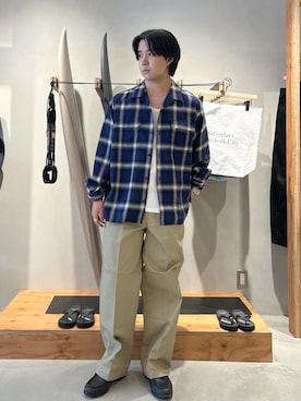 「ワークパンツ」｜kippeiさん（メンズ・170cm）の秋コーディネート