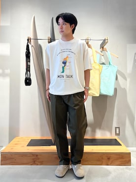 「アイテム（ソックス/靴下）」を使った、kippeiさん（メンズ・170cm・20代）の夏コーディネート