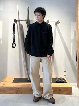 「Saturdays NYC（サタデーズ ニューヨークシティ ）のアイテム」を使った、kippeiさん（メンズ・170cm）の秋コーディネート