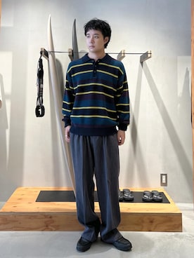 「Saturdays NYC（サタデーズ ニューヨークシティ ）のアイテム」を使った、kippeiさん（メンズ・170cm）の秋コーディネート