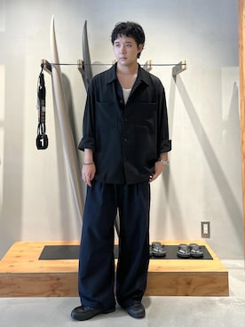 「Saturdays NYC（サタデーズ ニューヨークシティ ）のアイテム」を使った、kippeiさん（メンズ・170cm）の秋コーディネート