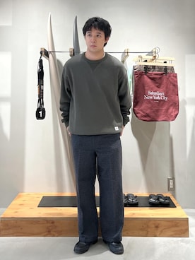 「Saturdays NYC（サタデーズ ニューヨークシティ ）のアイテム」を使った、kippeiさん（メンズ・170cm）の冬コーディネート