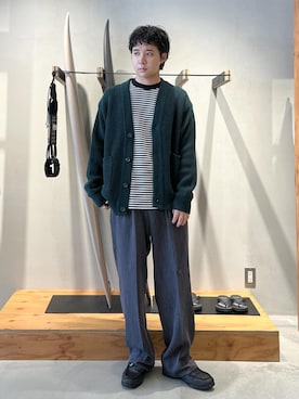 「Saturdays NYC（サタデーズ ニューヨークシティ ）のアイテム」を使った、kippeiさん（メンズ・170cm）の秋コーディネート