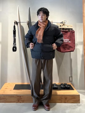 「カシミヤ」｜「アイテム（ジャケット/アウター）」を使った、kippeiさん（メンズ・170cm）の冬コーディネート