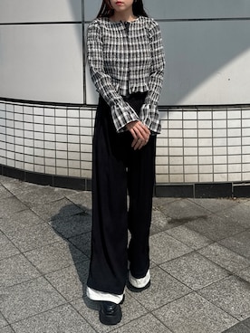 「Lutim by u（ルチバイユー）のアイテム」を使った、yukiさん（レディース・156cm）の春コーディネート