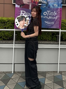 「mideal（マイディール）のアイテム」を使った、yukiさん（レディース・156cm）の夏コーディネート