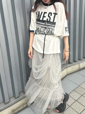 yukiさん（レディース・156cm）の夏コーディネート