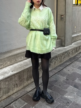 「MUHET（ミュエータ）のアイテム」を使った、yukiさん（レディース・156cm）の春コーディネート