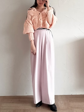 「mideal（マイディール）のアイテム」を使った、yukiさん（レディース・156cm）の春コーディネート