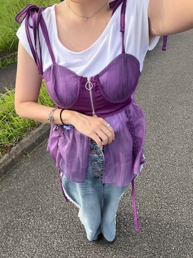 yukiさん（レディース・156cm）の夏コーディネート