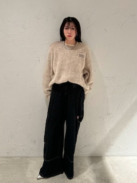 「mideal（マイディール）のアイテム」を使った、yukiさん（レディース・156cm）の秋コーディネート