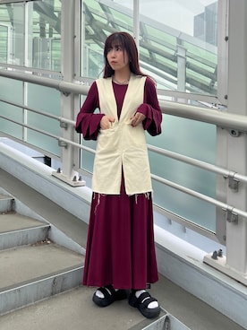 yukiさん（レディース・156cm）の春コーディネート