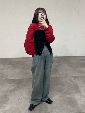 「apres jour mignon（アプレジュールミニョン）のアイテム」を使った、yukiさん（骨格ウェーブ・レディース・156cm）の冬コーディネート