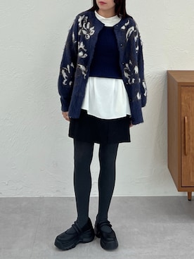 「Ezick（エジック）のアイテム」を使った、yukiさん（レディース・156cm）の冬コーディネート