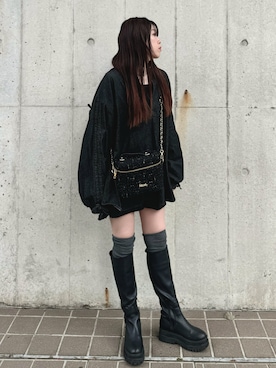 「Miridy（ミリディー）のアイテム」を使った、yukiさん（レディース・156cm）の秋コーディネート