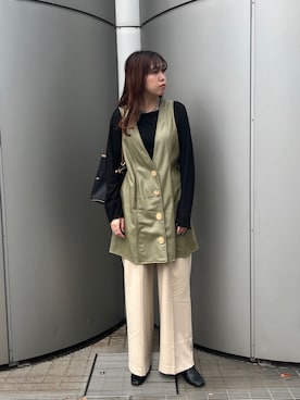 yukiさん（レディース・156cm）の冬コーディネート