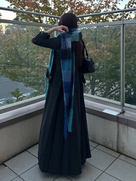 「mideal（マイディール）のアイテム」を使った、yukiさん（骨格ウェーブ・レディース・156cm）の冬コーディネート