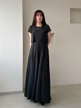 「mideal（マイディール）のアイテム」を使った、yukiさん（骨格ウェーブ・レディース・156cm）の夏コーディネート
