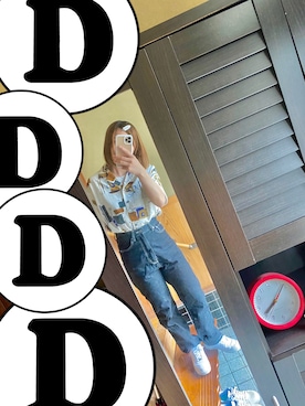 「apres jour（アプレジュール）のアイテム（パンツ）」を使った、かるびさん（レディース・155cm）の夏コーディネート