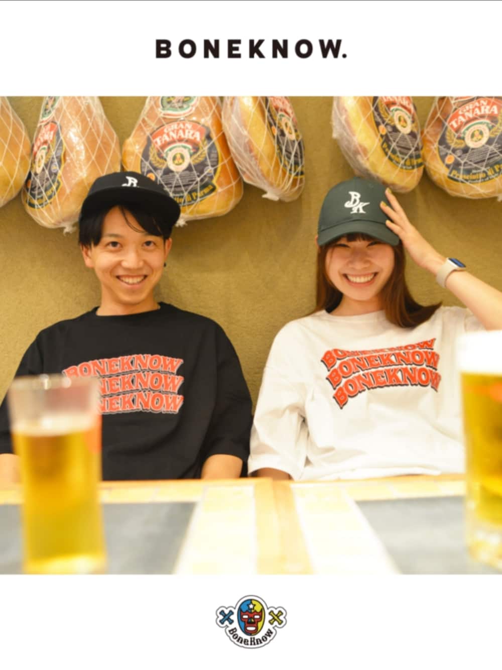 「メンズライク、フェススタイル、フェスコーデ、ビアガーデン、ビール、海、キャップ、キャップ女子、白Tシャツ、黒Tシャツ、ストリート」｜「BONEKNOW のアイテム（キャップ、グリーン系）」を使った、boneknowさん（メンズ・177cm）の夏コーディネートの1枚目の写真