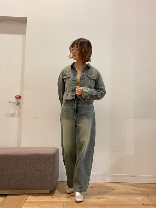 別注』Lee×SENSE OF PLACE デニムショートジャケット[AW46