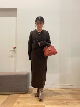 nonoさん（レディース・160cm）の冬コーディネート