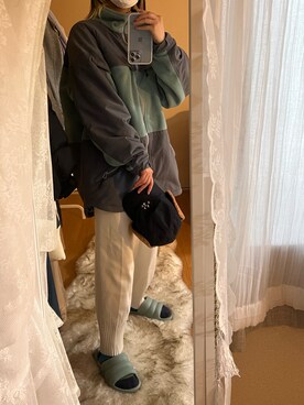 「CIAOPANIC TYPY（チャオパニックティピー）のアイテム（その他アウター）」を使った、uuaさん（レディース・153cm）の冬コーディネート
