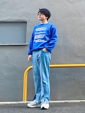 「newbalance574」｜jaepil leeさん（メンズ・175cm）の秋コーディネート