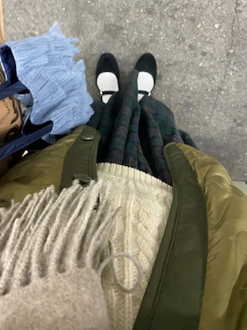 「SVEC（シュベック）のアイテム」を使った、🥣さん（レディース・162cm）の冬コーディネート