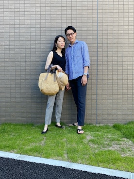 ryoさん（メンズ・186cm）の夏コーディネート