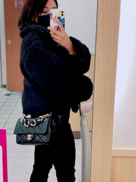 「UGG（アグ）のアイテム（ジャケット/アウター）」を使った、ikuuuuさん（レディース・153cm）の秋コーディネート