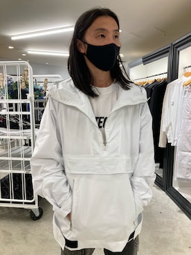 「JOHN LAWRENCE SULLIVAN（ジョンローレンスサリバン）のアイテム（ジャケット/アウター）」を使った、fujisakiさん（メンズ・172cm）の秋コーディネート