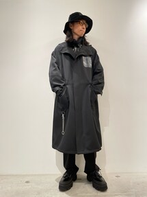 【ジョンローレンスサリバン】ベロアタートルネックカットソー　20aw JOHN LAWRENCE SULLIVAN】ベロア タートルネックカットソー