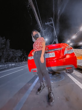 「MARTIN（マーティン）のアイテム」を使った、Cathyさん（レディース・154cm）の冬コーディネート