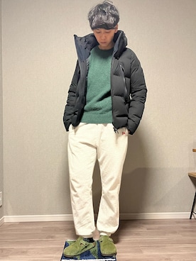 「DESCENTE ALLTERRAIN（デサント　オルテライン）のアイテム（ジャケット/アウター）」を使った、noriさん（メンズ・172cm）の冬コーディネート