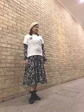 玲央さん（骨格ストレート・レディース・160cm）の冬コーディネート