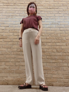 玲央さん（レディース・160cm）の夏コーディネート