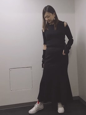 玲央さん（レディース・160cm）の秋コーディネート