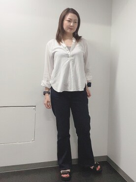 玲央さん(レディース・160cm)の夏コーディネート