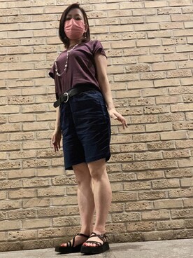 玲央さん（レディース・160cm）の夏コーディネート