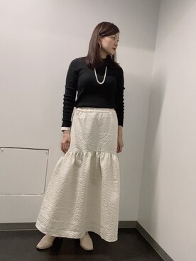 「sakishimatokyo」｜玲央さん（レディース・160cm）の冬コーディネート