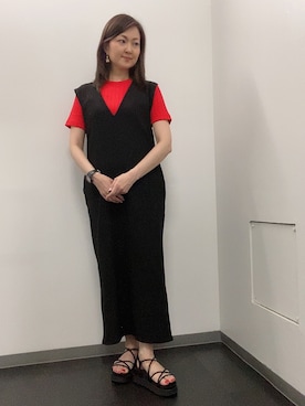 玲央さん(レディース・160cm)の夏コーディネート