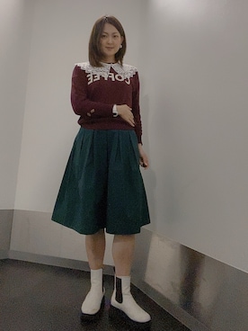 玲央さん（レディース・160cm）の春コーディネート