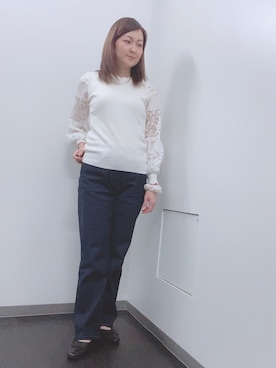 玲央さん(レディース・160cm)の春コーディネート