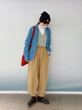 大蕾さんのコーディネート