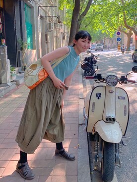 大蕾さんのコーディネート