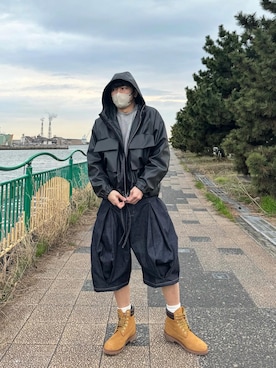 「stein（シュタイン）のアイテム（ジャケット/アウター）」を使った、heyheyさん（メンズ・182cm）の春コーディネート